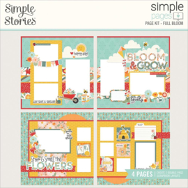 Full Bloom Simple Pages Page Kit