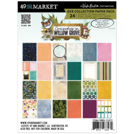 Curiosities In Willow Grove Paper Pack 6"X8"