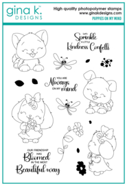 Puppies On My Mind Stamps