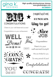 Big Congrats Stamps