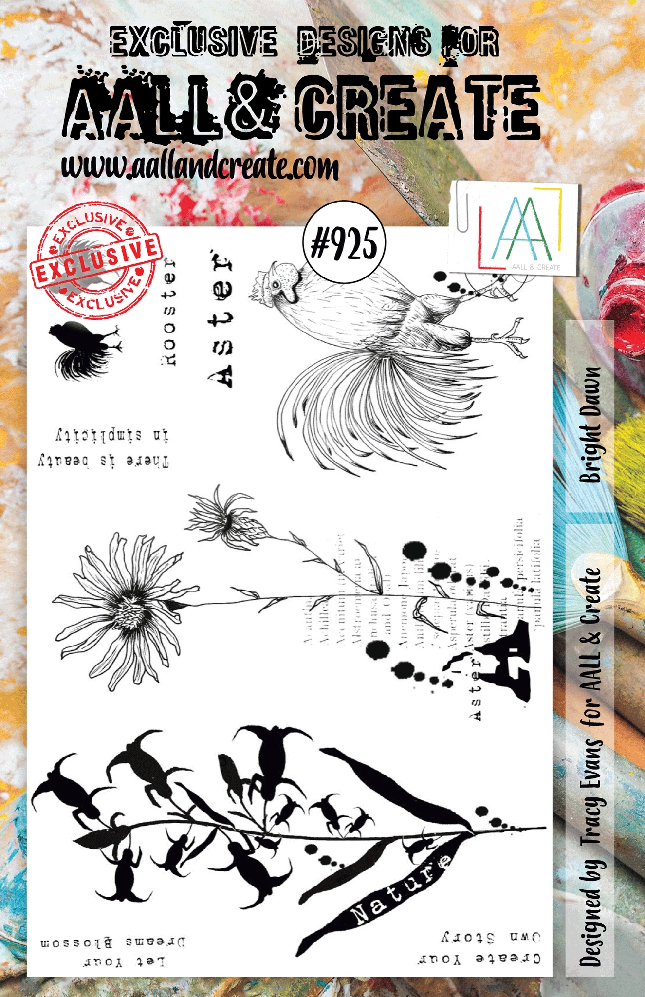 #0925 Bright Dawn A5 Stamp Set