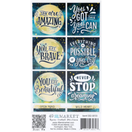 Starlight Dreams Epoxy Stickers