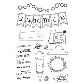 Summer Snapshots Clear Stamps