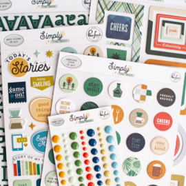 Simply The Best Enamel Dot Stickers