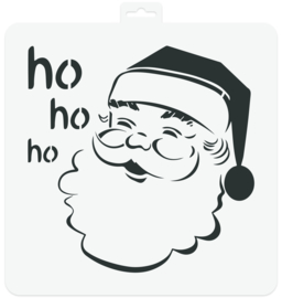 Stencil Santa Claus