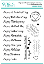 Handmade Holidays Stamps