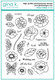 Special Flowers Stamps
