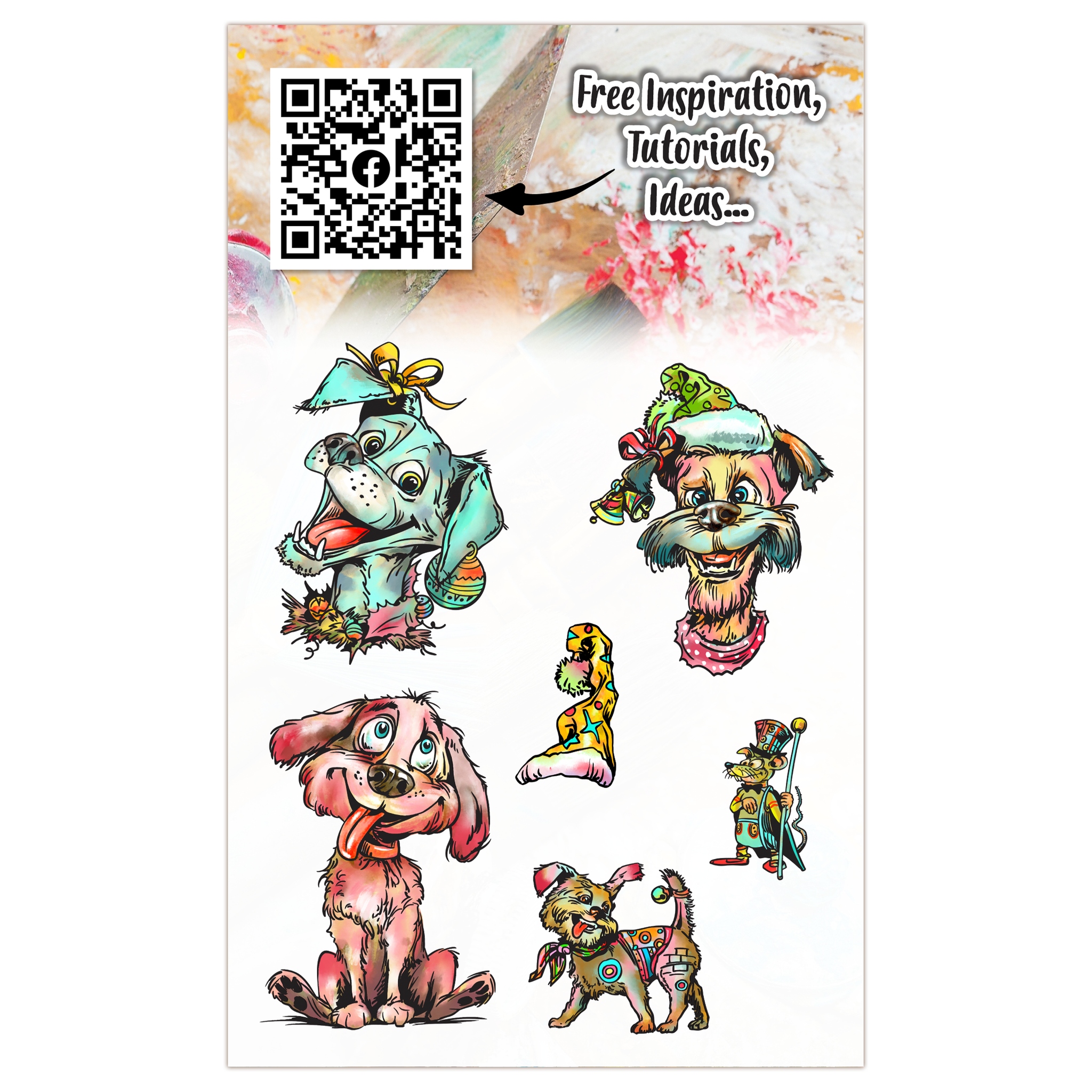 #1320 Snuggle Spark A6 Stamp Set