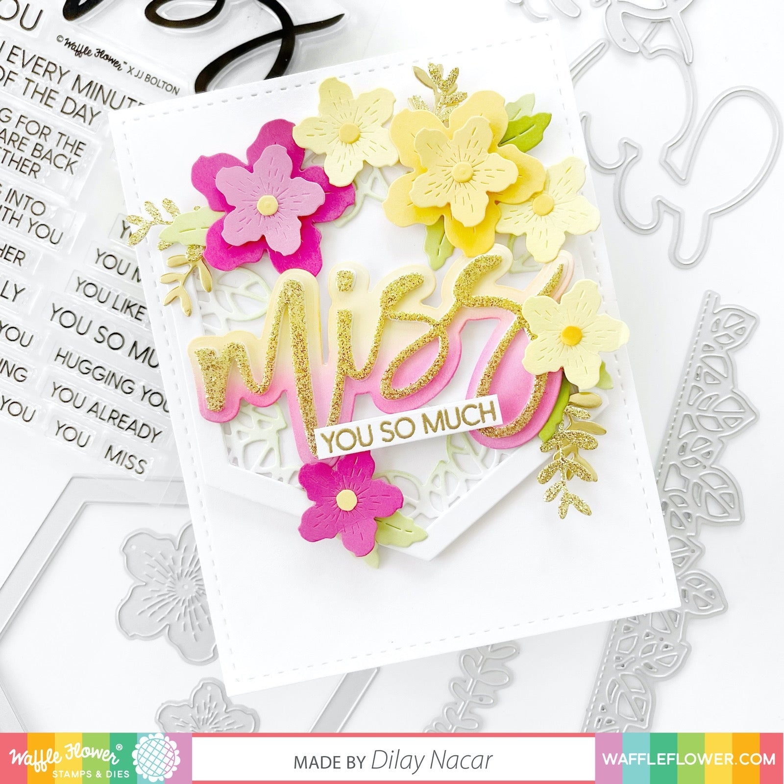 Oversized Miss Word Die