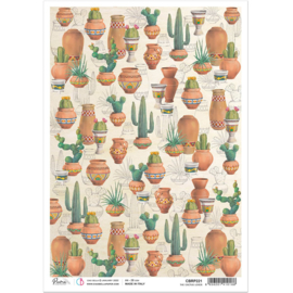 Sonora The Cactus Lover Rice Paper A4
