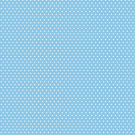 Patterned single-sided l.blue sm.dot