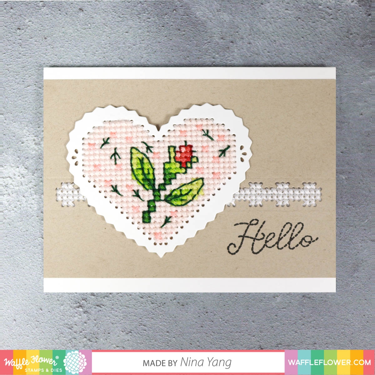 Stitched Sentiments Stamp Set