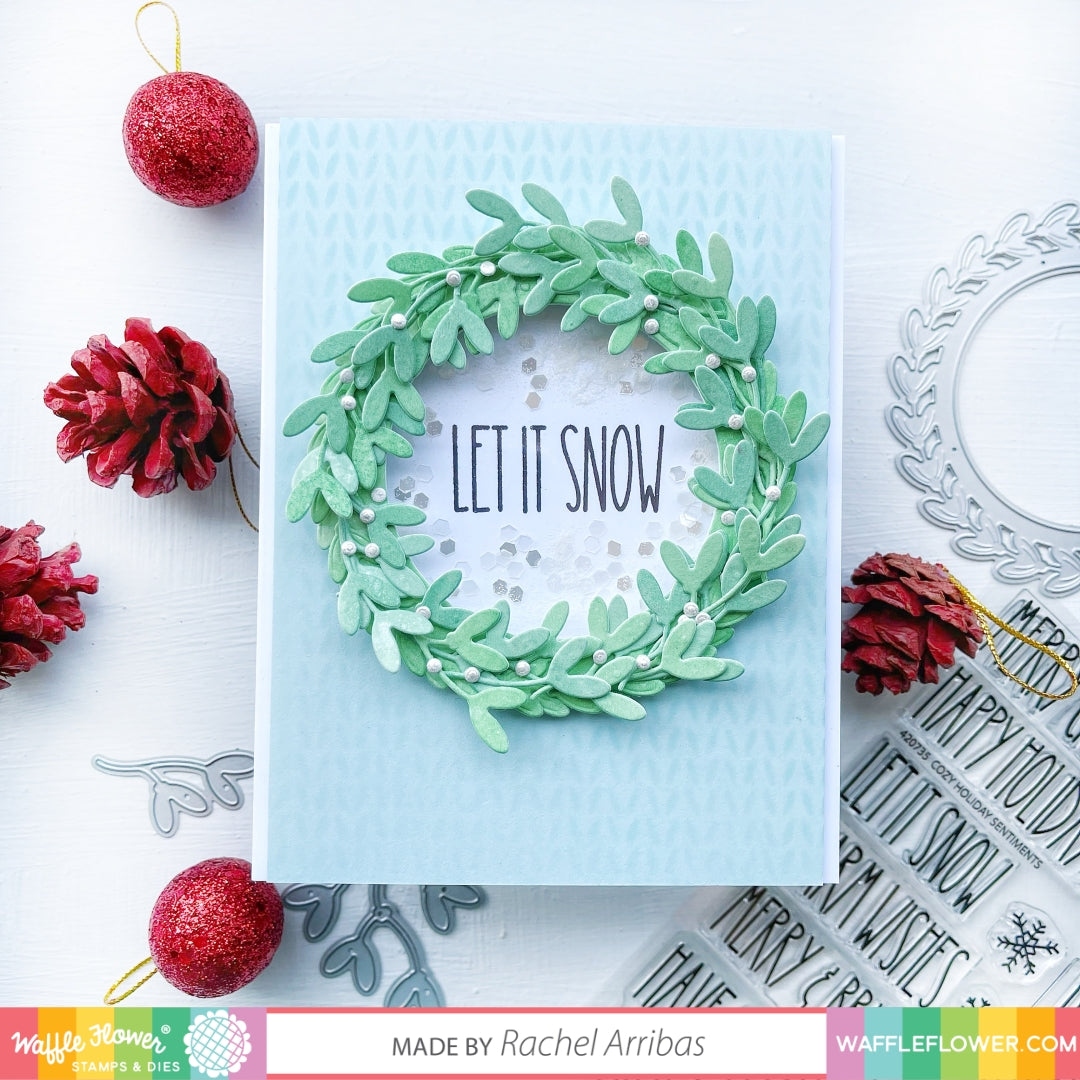 Knitted Background Stencil
