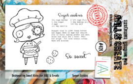 #0421 Sugar Cookies A7 Clear Stamp Set