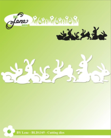 Cutting & Embossing Dies Bunny Border