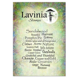 LAV762 Winter Spice Stamp