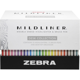 Mildliner Highlighter & Brush Collection 50/Pkg