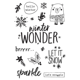 Winter Wonder Photopolymer Clear Stamps