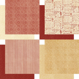 A Christmas Carol Patterns & Solids 6x6 Inch