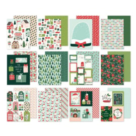 Santa's Village Paper Pad 6"X8"