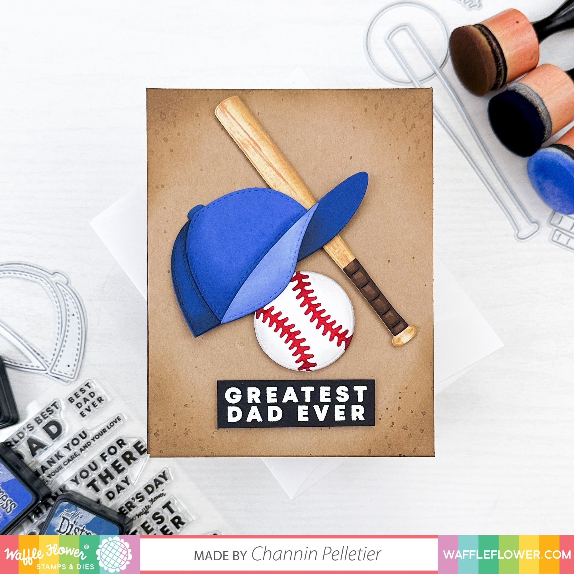 #1 Dad Sentiments Stamp Set