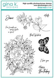 Antique Roses Stamps