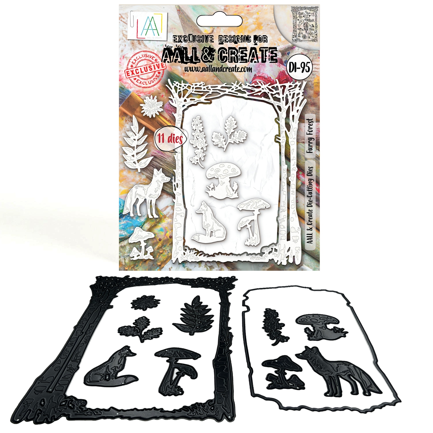 #095 Furry Forest Cutting Die Set