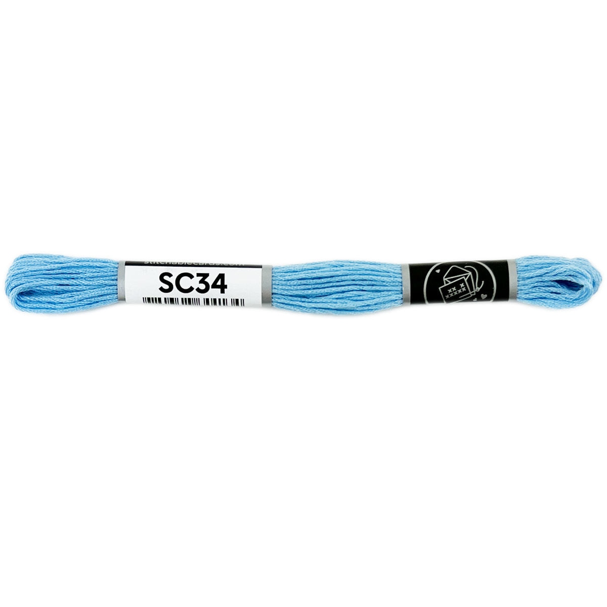 SC34 Embroidery Floss - Sky Blue 5/pk