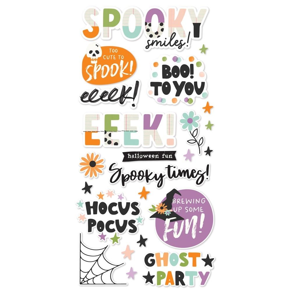 Spooky Things Foam Stickers