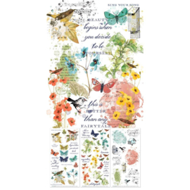 Birdsong Rub-On Transfer Set Blendable