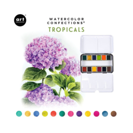 Watercolor Confections Tropicals