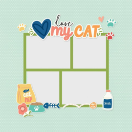 Fur Baby Cat Simple Pages Page Pieces
