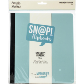 Teal Flipbook 6"X8"