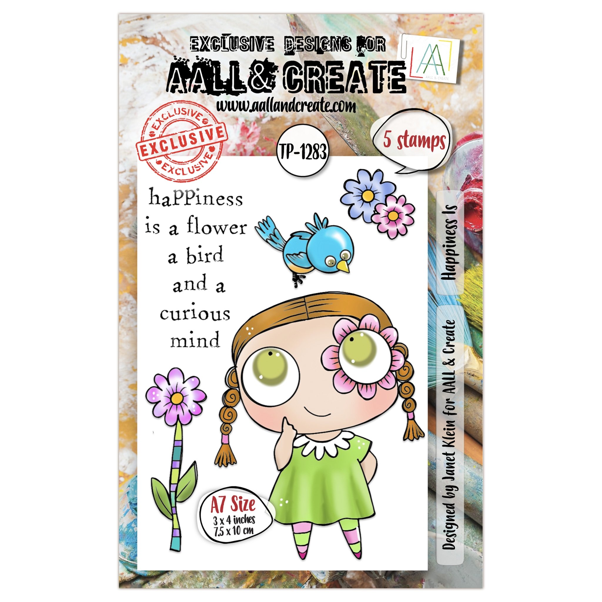 #1283 Happiness Is A7 Stamp Set