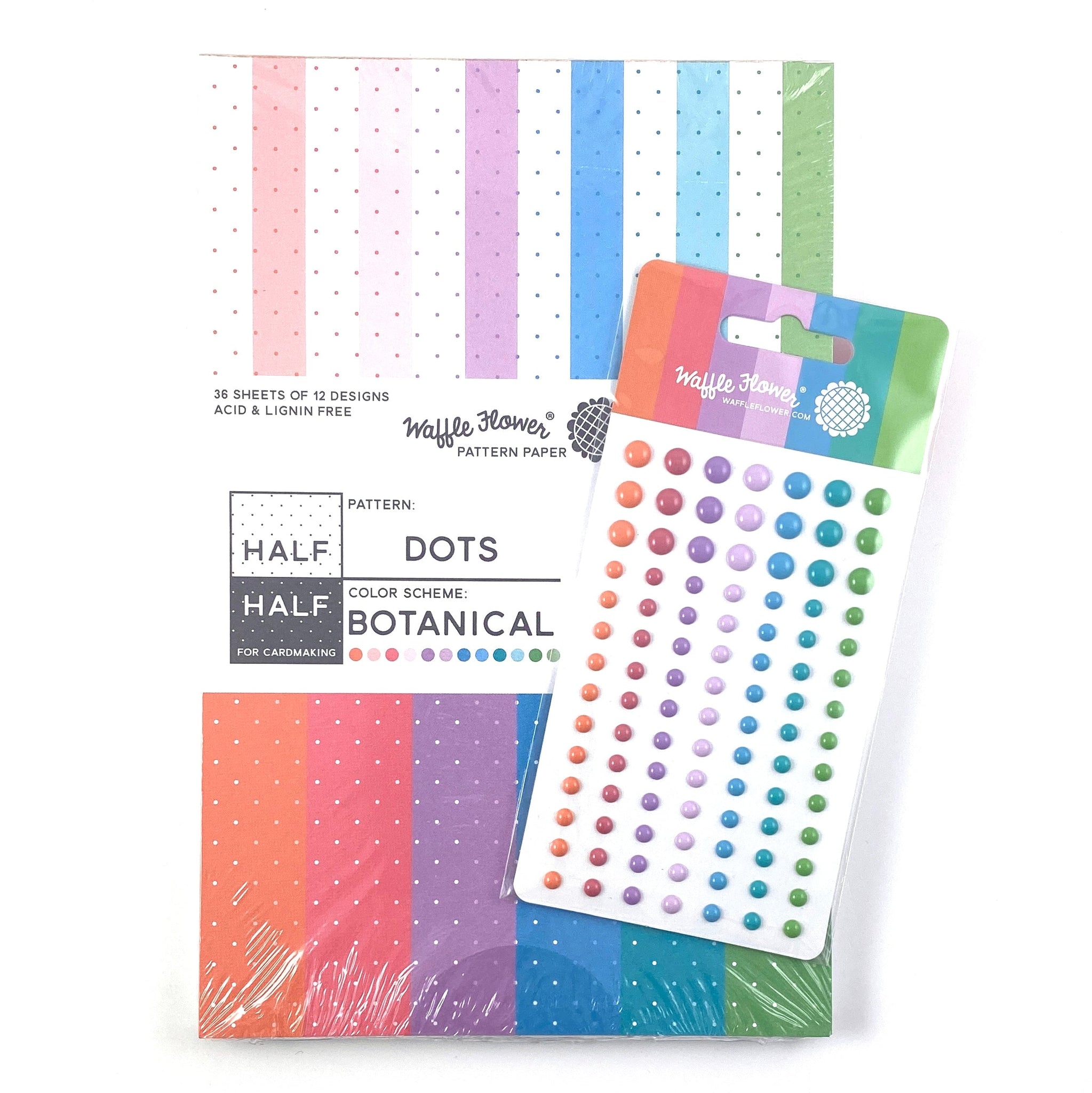 Enamel Dots - Botanical