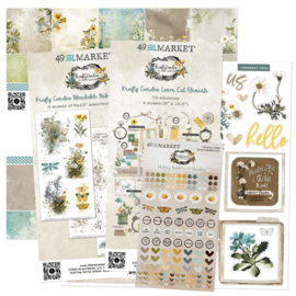 Krafty Garden Collection Bundle With Custom Chipboard