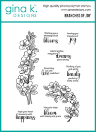 Branches of Joy Stamps
