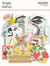 Pink Lemondade Bits & Pieces Die Cuts
