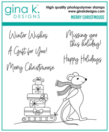 Merry Christmouse Stamps