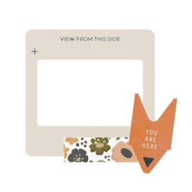 Here & There Chipboard Frames