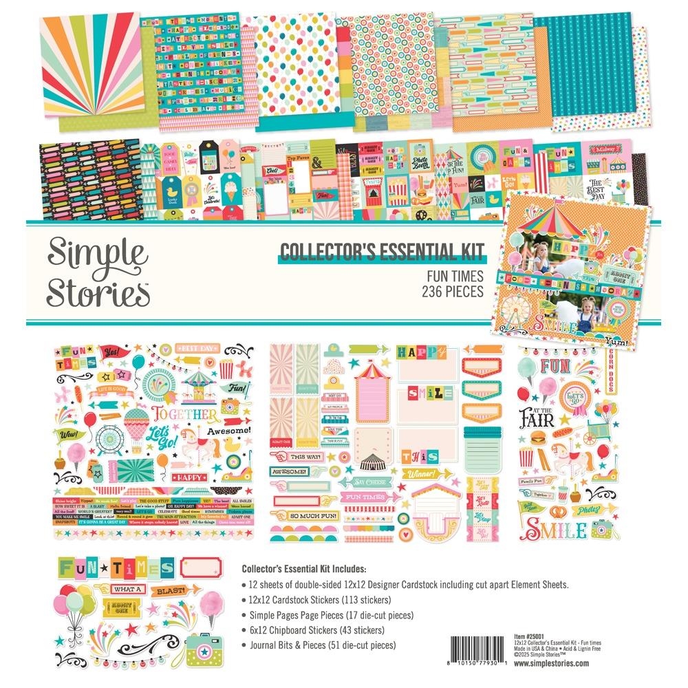 Fun Times Collector's Essential Kit 12"X12"