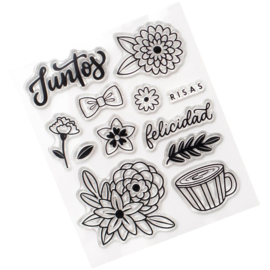 Buenos Dias Acrylic Stamps