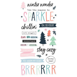 Winter Wonder Foam Stickers