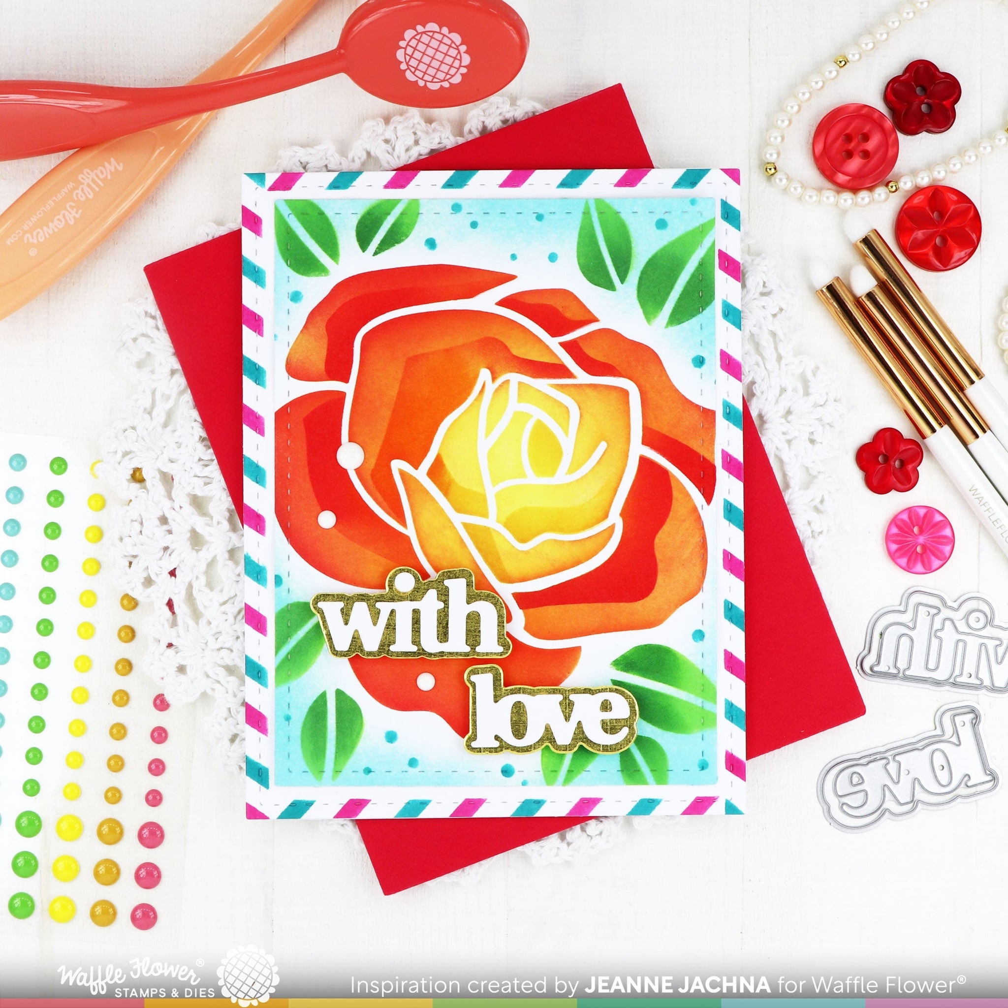 Print & Script With Love Die
