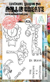 #0526 Serengeti A6 Clear Stamp Set