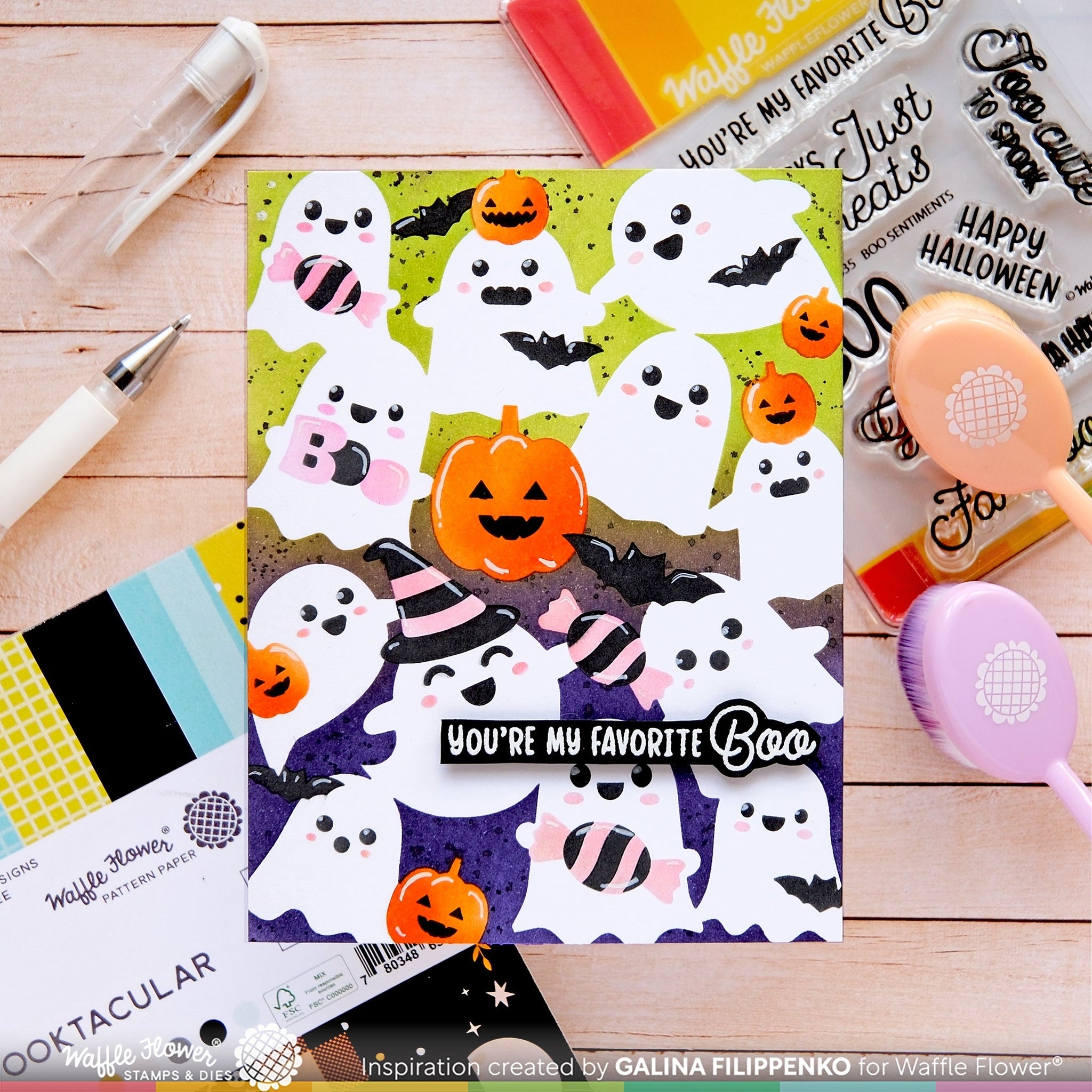 Boo Sentiments Stamp Set