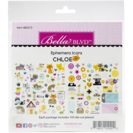 Chloe Icons Cardstock Ephemera