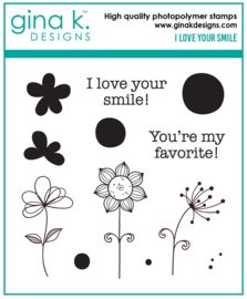 I Love Your Smile Stamps