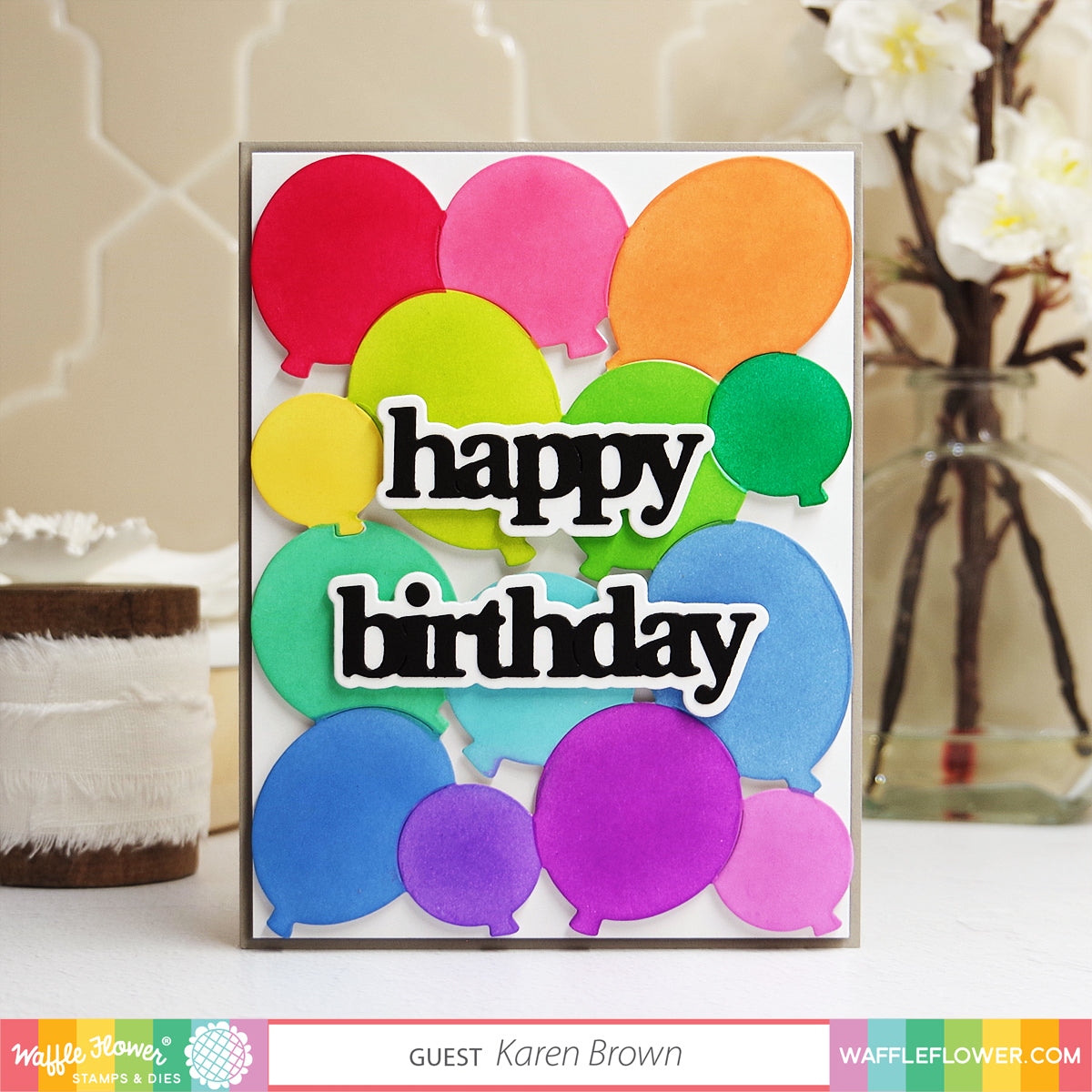 Balloon Background Die