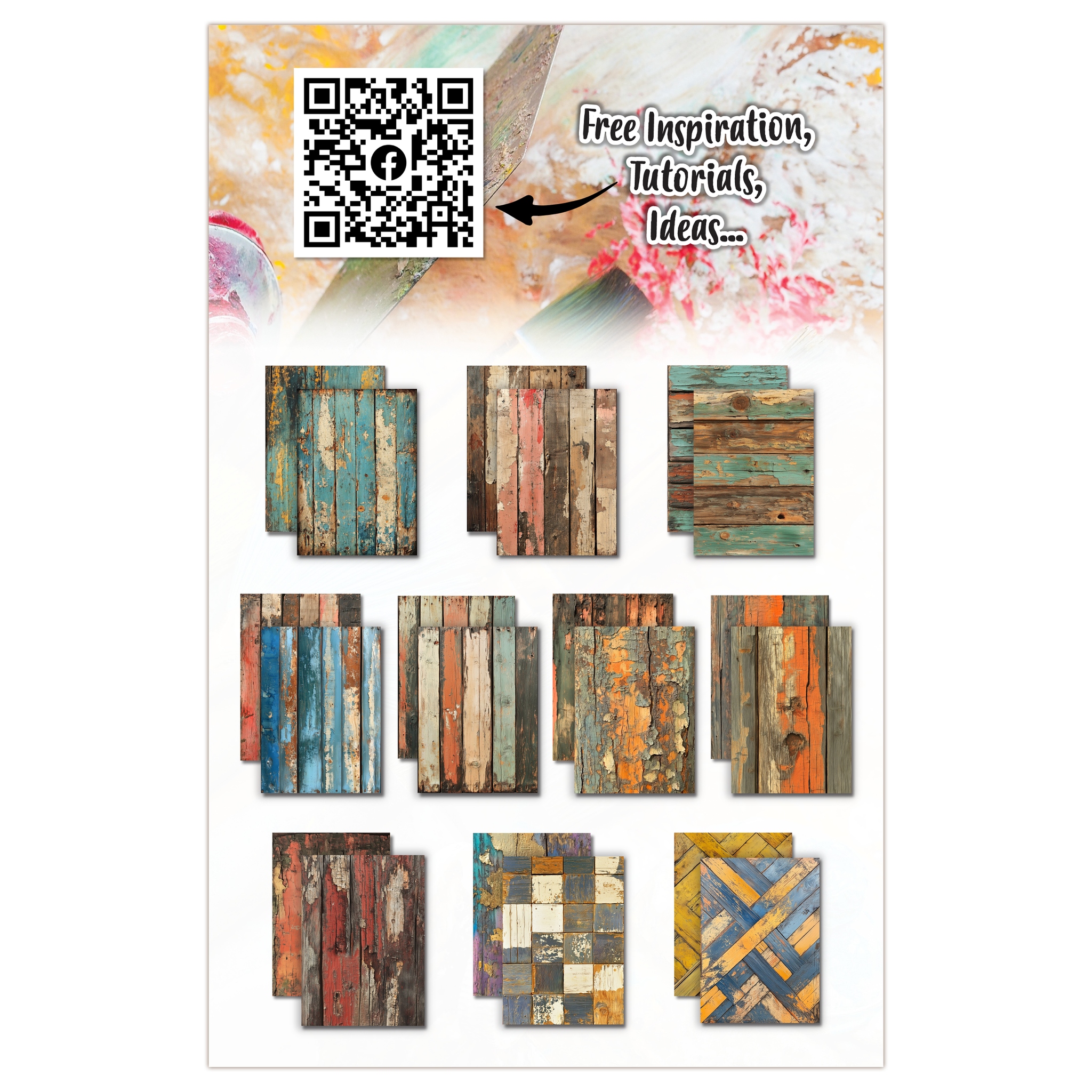 #26 Distressed Dreams A5 Design Paper